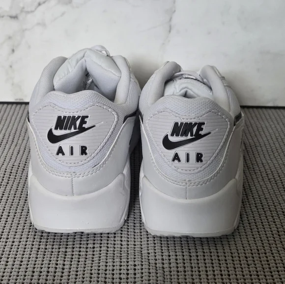 Nike Air Max 90 Next Nature Womens Sneakers Shoes White Black Size 12 - Picture 7 of 10